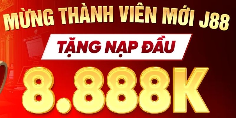 Tiền thưởng chào mừng thành viên mới đăng ký J88