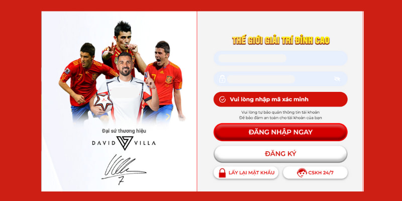 Đăng nhập vào nhà cái J88 bằng website trên máy tính